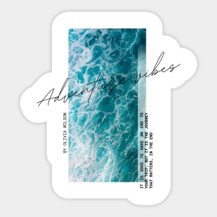 Adventure Vibes | Waves Sticker